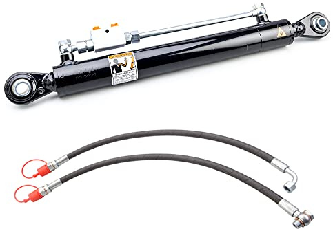 FKS Hydro Hydraulischer Oberlenker Kat 1/1 mit 2 Anschweißenden Einbaulänge 650mm 400mm Hub