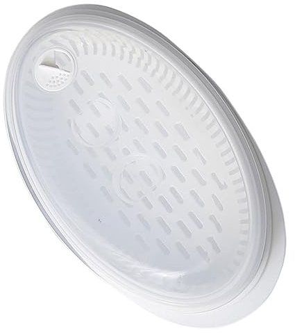 ABOOFAN Pp Fischdämpfer mit Deckel Großes Fassungsvermögen für Mikrowelle und Ofen