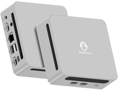 GenMachine Mini PC AMD Ryzen 3 5300U Mini Computers Up to 3.8GHz 4c/8t, 8GB DDR4, 256GB SSD & M.2 NVME, Gaming PC with Wifi6/BT5.2, Gaming/Office/Design