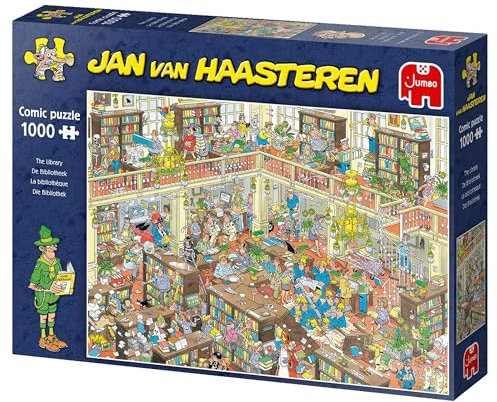 Jumbo Puzzle, Puzzle 1000 Teile (Bibliothek)