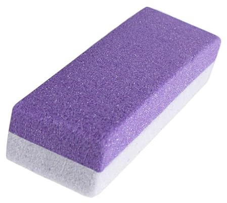 Fußbimsstein – glatte Fersen Bimsstein, Hornhautentferner, Peeling, natürlicher Fußschrubber Stein, Pediküre-Werkzeug, professionelles trockenes, rissiges, verhorntes Fuß, kompakt, leicht