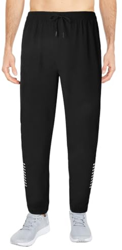 AUYAO Lightweight Men's Joggers - Sweatpants for Gym, Running, Golf - Breathable Dry Fit Workout Pants