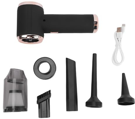 Fafeicy Aspirateur de Voiture à Main 4 en 1 sans Fil, Puissance D'aspiration 45000PA avec Filtre Lavable, pour Maison, Bureau, Voiture, Animal de Compagnie