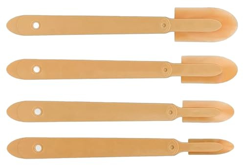 PIXZCSA Set di spatole per sigillatura su misura, applicazione liscia di | stucco su piastrelle in ceramica e battiscopa, spatola sigillante riutilizzabile per