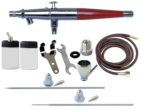 Paasche VL-Set Juegos de aerógrafos, Metal, Rojo, Оne Расk
