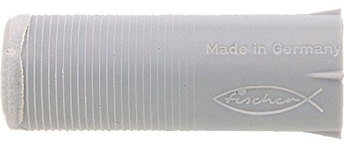 FISCHER M Dübel M 8 | Nylon grau | für metrische Schrauben | 20 Stück | 50508