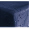 JEMIDI Tischdecke Ornamente Seidenglanz Edel Tisch Decke Tafeldecke 31 Größen und 7 Farben Dunkelblau 135x180