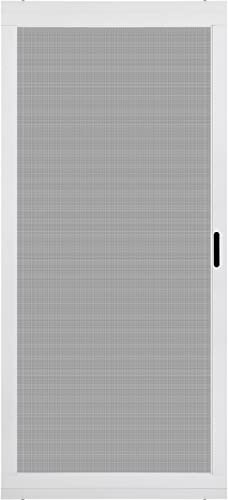 K.D. Heavy Duty Aluminum Sliding Patio Screen Door Kit - 2.5 Frame Insect Proof for Patio Backyard Kitchen and Bedroom (White, 36''x96'')