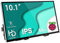 HAMTYSAN Raspberry Pi Touchscreen, Monitor 10.1 Pollici HDMI,Schermo Portatile 1024x600 16:9 IPS Display per Raspberry Pi 4/3/2/Zero/B/B+ Win10/8/7,Con Staffa