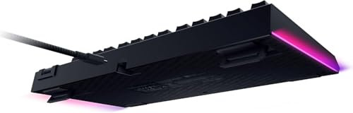 Razer BlackWidow V4 75% Phantom Green Edition - Hot-swap-fähige mechanische Gaming-Tastatur (Orange Tactile Switches, Medienrolle mit 2 dedizierten Medientasten) US Layout | Phantom Green