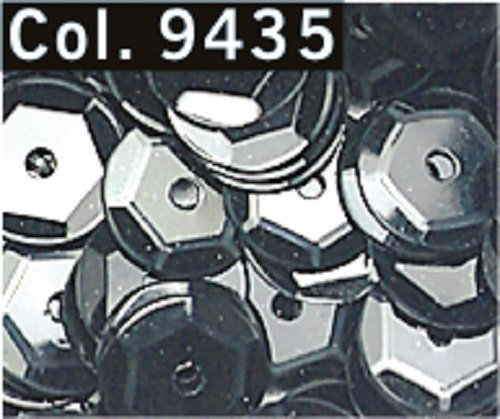 Vaso de lentejuelas, 6 mm, orificio central 9 g, color 9435 lopho