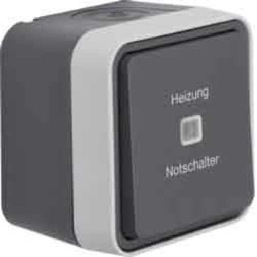 Berker Kontroll-Wechselschalter 35663505 lichtgrau W.1 Installationsschalter 4011334395003