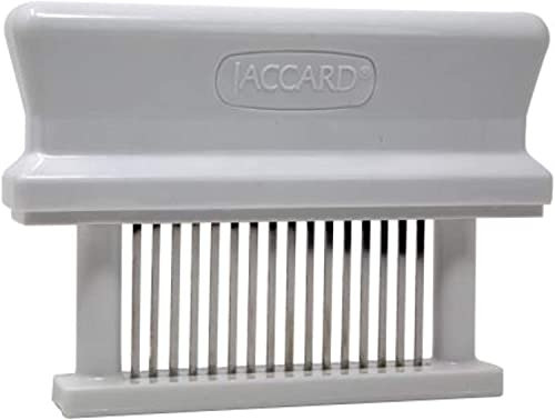 Jaccard 200316 Attendrisseur de viande 16 lames Original Super Mini Colonnes ABS Blanc