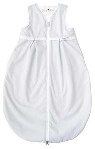 Tavolinchen babysovsäck batistsovsäck boluda ränder barnsovsäck sommarsovsäck reseryggsäck 130cm GRÅ