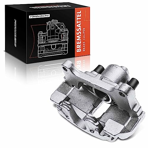 Frankberg Brake Caliper Disc Brake Front Right with Bracket (Hole spacing of the bracket 146mm) Compatible with Golf Plus Golf Pass.a.t Jett.a Octav.i.a II A3 A1 Replace# 1K0615124F