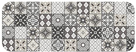 Douceur d'Intérieur, Tapis Rectangle 45 x 120 cm Flanelle Imprimee Gaston