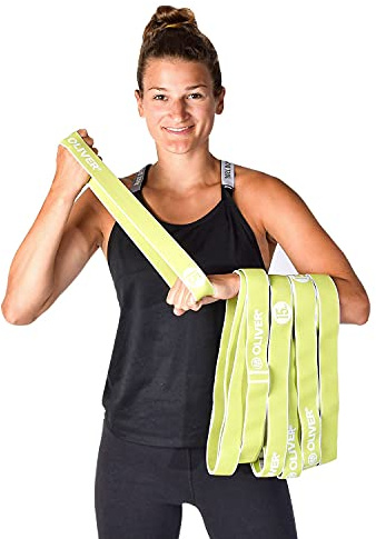 Oliver Tex-O Miniband 10er Set Fitnessloop Textil Widerstand wählbar
