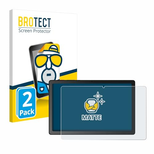 BROTECT Entspiegelungs-Schutzfolie für Telekom T Tablet (2 Stück) Matte Displayschutz-Folie, Anti-Reflex, Anti-Fingerprint