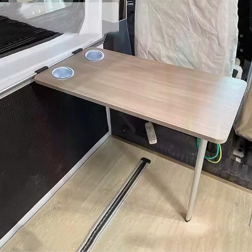 GQMYCDM Wohnmobiltische, Klapptisch, Wandschreibtisch Klappbar, Campingtisch Klappbar, Geeignet für Wohnmobil, Reisen, Picknick, Zuhause, Büro, Kleine Räume (Color : Typ B)