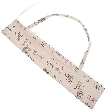 Healifty Chinese Traditional Oil Paper Umbrella Bag Drawstring Portable Multi-Functional Storage Cover for Travel Home Decoration and Performances Water-Resistant Fabric
