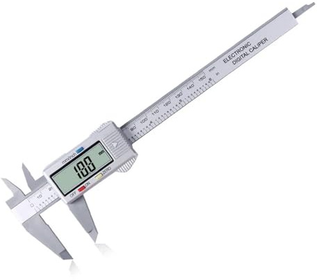 Règle pratique multifonctionnelle de profondeur numérique à texture classique de 0 à 150 mm Pied à coulisse électronique Micromètre