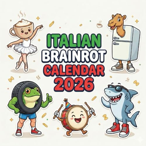 italian brainrot calendar 2026