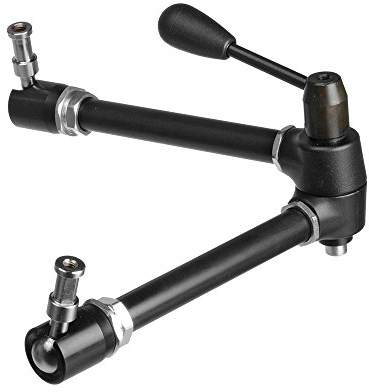 Manfrotto 143N Magic Arm, Black, 13.2 x 5.9 x 1.8 inches
