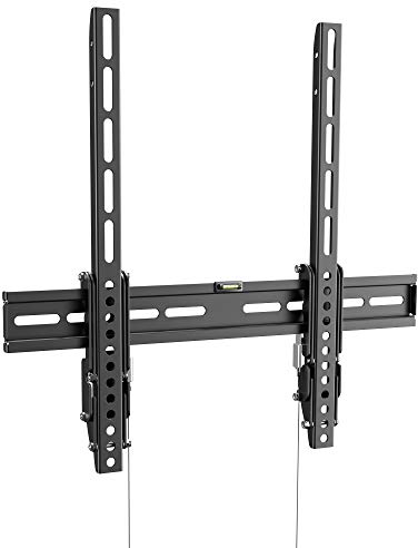 RICOO Supporto TV parete R01-11 Inclinabile Fisso Televisore 32-65 (81-165 cm) Staffa universale Televisione LED/LCD/Curvo VESA 200 x 200-400 x 400