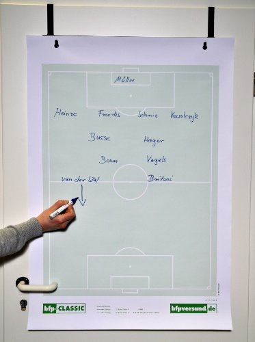 2er Pack bfp Flipchart - Block Classic - Taktik - Spielfeldblock Fußball