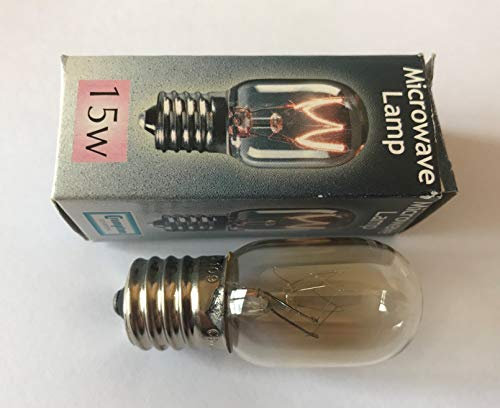 Mikrowelle Lampe 15 W E17 klar