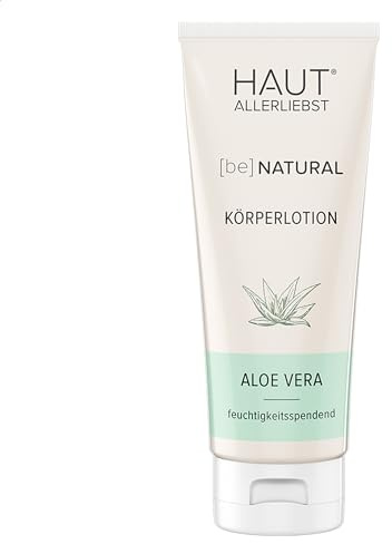 HAKA Körperlotion Aloe Vera, 200ml, sanfte Feuchtigkeitspflege, zarter Duft