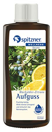 Essenza per sauna di Spitzner benessere, ginepro-limone (190ml) concentrato