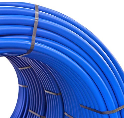 PE 100 PN16 RC Trinkwasserrohr 25 mm 3/4 50m für Gartenbewässerung, Wasserrohr Schwarz nach DIN EN 12201 gemäß DVGW für Pool, Haus und Garten