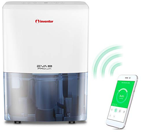 Inventor Eva Ion Pro WiFi 20L, with remote control, ioniser, HEPA filter and activated carbon filter, tumble dryer and smart mode for maximum energy saving