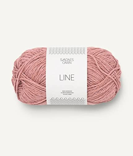 Sandnes Garn Line col. 4033 ferskenblomst ca.110 m 50 g