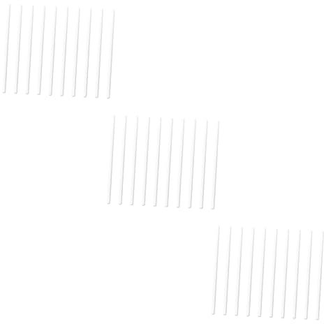 VILLCASE Ofen Ton Brennen 30 Stk Hängende Werkzeuge Keramik Feuerfest Ofen Spezielle Stange Professionelles Ofenbrennwerkzeug Feuerfester Stock Töpferofen Hochtemperaturofen Weiß Aluminiumoxid Schmuck