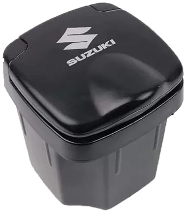 Auto Posacenere per Suzuki Vitara SX4 S-Cross SX4 Across Alto, Portacenere in Acciaio Inossidabile Portatile Senza Fumo Multifunzione Antiodore Mini Pattumiera Accessori