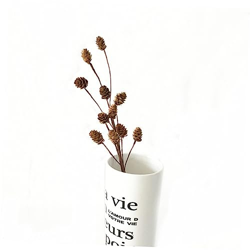 Zerodeko 4stücke Tannenzapfen Christbaumschmuck Künstliche Weihnachtsblume Tannenzapfen-Dekoration Künstlicher Blumenstrauß Für Zuhause DIY-blumenzubehör