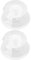 Amosfun Kettle Lid Accessories - Tapa Jarra Agua De PláStico Con DiseñO De Filtro 2 Pcs Ideal Para Té FríO Y Caliente 7.70X7.70X4.00Cm Color Blanco