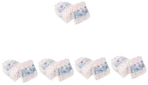 BESPORTBLE 5stücke of All-Absorb Reusable Female Dog Diapers Bequeme Und Atmungsaktive Periodenhosen Für Hündinnen Gegen Für Läufigkeit Im Bunten Design