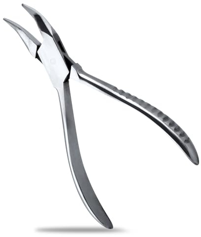 INJOYTEC Bent Noses Pliers Curved Nose Pliers Bent Chain Nose Plier Wrench Jewelry Plier Craft Wrench Jewelry Noses Wrenchs for Clamping Bending Wire Open or Close the Ring