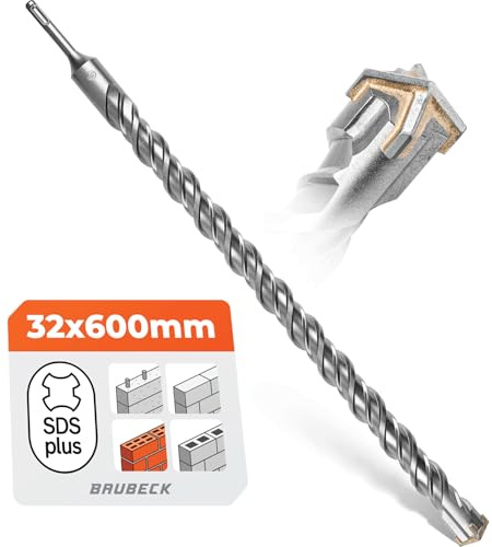BAUBECK Betonbohrer, Satz (Betonbohrer, ⌀ 32 x 600 mm)