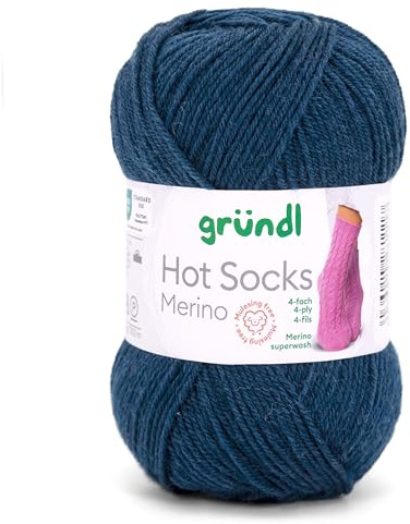 Gründl Hot Socks Merino (21 nachtblau)
