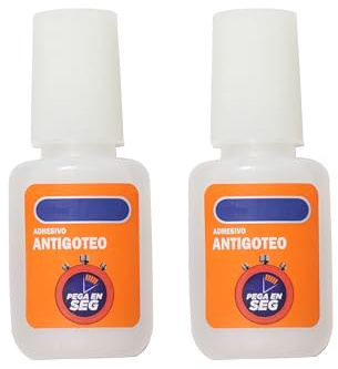 Pack 2 Super glue pegamento adhesivo instantáneo con Pincel 8g (2x8g Pincel)