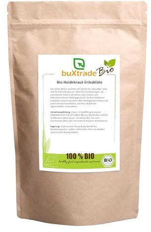 2 x 500 g Bio Heidekrautblüten | Erikablüte | Duft | Heide | Teemischung |