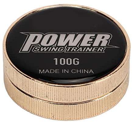Powerti Tennisschläger Swing Gewicht Praxis Trainingstraining Aid Tennis Racquet Gewicht hinzufügen Geräte, die 100 g für Tennisspieler schwarz Stahlmaterial 39,5 x 16,5 mm erhöht