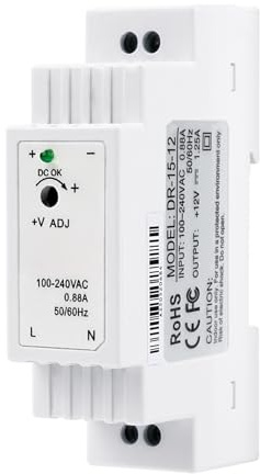 Transformateur 220V 12V Transformateur pour rail din Alimentation 12V