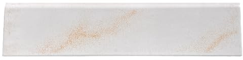 Stock Ceramiche Battiscopa gres porcellanato per interni esterni 1' scelta made in Italy effetto marmo calacatta con sfumature oro 8 x 33,5 cm spess 0,7 mm vendita fa riferimento a 3 pezzi 1,05 ml