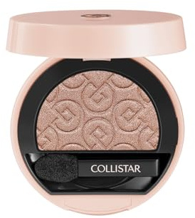 Collistar felfri kompakt ögonskugga, långvarig ögonmakeup, mjuk och flerfärdig textur, lätt att skugga, 510 satinkaramell, 3 g