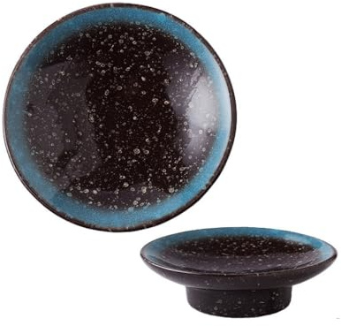 GNYVZXPLQ Keramikfrüchte, Dessert- und Soßenteller aus Keramik, mehrfarbig, 11,2 x 3,8 cm(B)